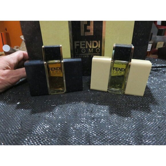 FENDI UOMO men EDT & Aftershave set JASMINE AMBER IRIS MUSK LAVENDER CARNATION - Picture 1 of 9